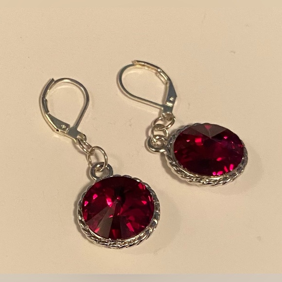 Swarovski Crystal Rivoli earrings SCR-5 NEW - Picture 4 of 4